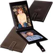 Leather Recycled Easel Frame